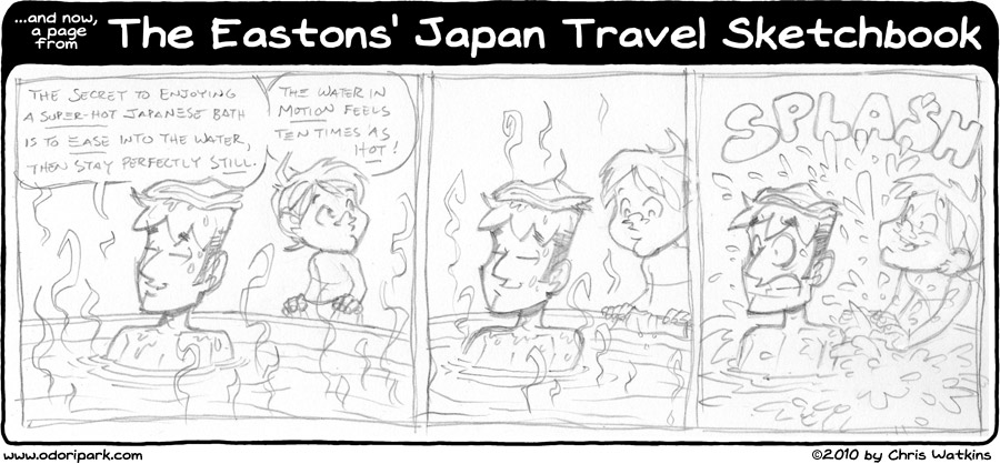 Odori Park by Chris Watkins: Sketchbook: The Inevitable Attraction