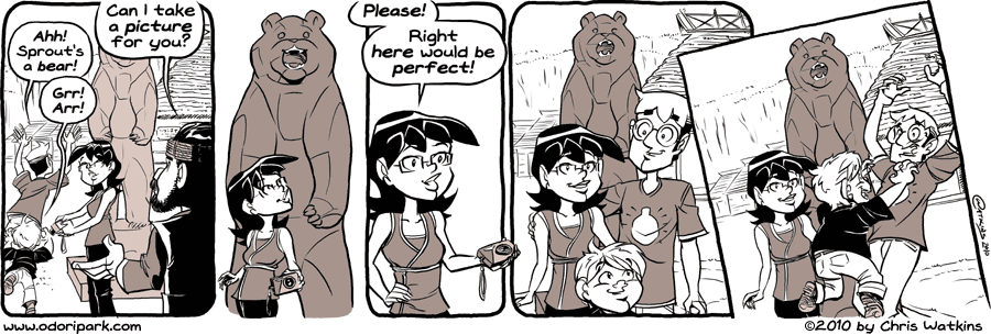Odori Park by Chris Watkins: Bear Baiting