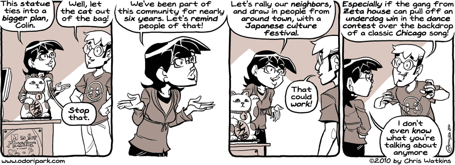 Odori Park by Chris Watkins: The Big Idea
