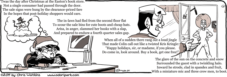 Odori Park by Chris Watkins: ‘Twas The Sale After Christmas