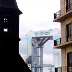 Osaka - Chapel with Umeda Sky Building